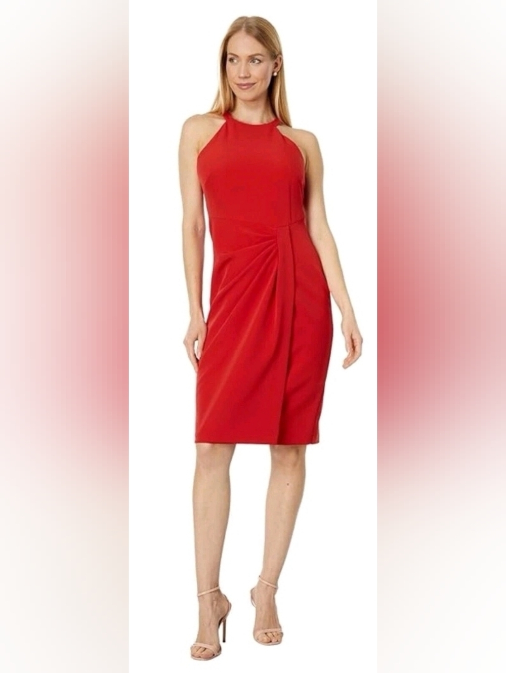 Vince Camuto Halter Style Midi Dress